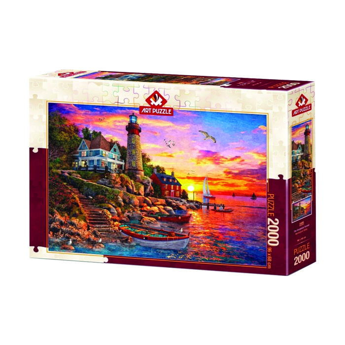 پازل 2000 تکه آرت پازل مدل the gorgeous sunset كد 5486